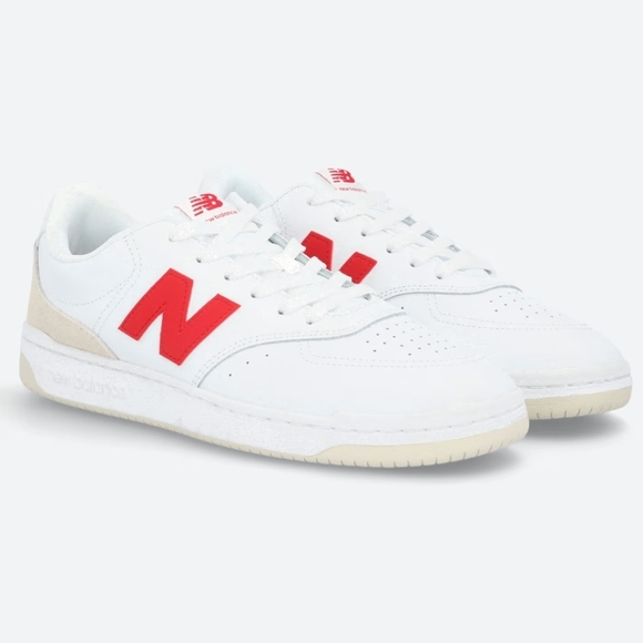 New Balance Other - NWOT Unisex New Balance BB80 White and Red Athletic Shoes